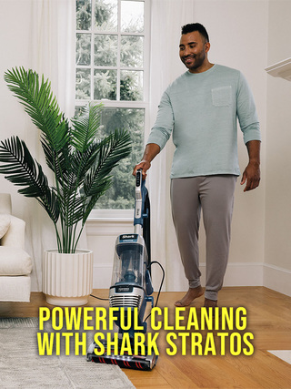 Powerful Cleaning with Shark Stratos